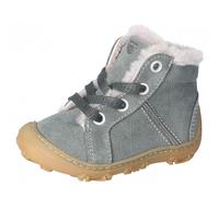 RICOSTA Boots hautes ELIA de PEPINO pour petits aventuriers Chaussures d'hiver à lacets doublées fourrure d'agneau garçons filles unisexe vert sauge Taille 23