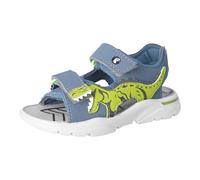 RICOSTA Bottes Cory - Chaussures d'apprentissage - Semelle antidérapante - Inserts amovibles - Coupe moyenne - Chaussures pour enfant, Pavone Petrol 141, 27 EU