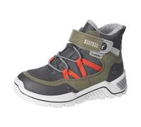 RICOSTA Bottes d'hiver Arex pour garçon - Largeur : large - Semelle ample - Sympatex, Olive Carbon 580, 33 EU Large