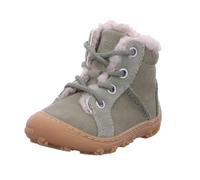RICOSTA Bottes ELIA pour filles et garçons - Chaussures d'apprentissage de la marche - Largeur : large, terracare, chaussures pieds nus, Eucalyptus 530, 24 EU Large