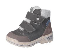 RICOSTA Bottes Finn pour garçon - Chaussures d'apprentissage de la marche - Largeur : moyenne - Semelle lâche - Sympatex, Pizarra Graphite 280, 25 EU