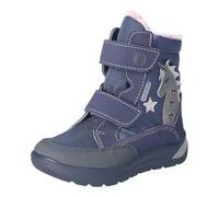 RICOSTA Bottes pour fille Annika, bottes pour enfant, largeur : moyenne, semelle large, Sympatex, clignotant, Nautic Marine 180, 28 EU