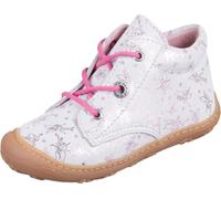 Ricosta Dots 5012005028 Premières chaussures, filles, chaussures basses, cuir, blanc - Chaussures pour enfants, tailles 18 - 26, blanc, cuir (fairy)