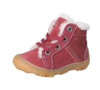 RICOSTA ELIA Bottes pour fille Chaussures d'apprentissage de la marche pour enfant Largeur : large Terracare Chaussures pieds nus, Bourgogne 370, 19 EU Large