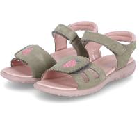 Ricosta Filles Sandales MIMA Vert Rose Daim Taille : 33
