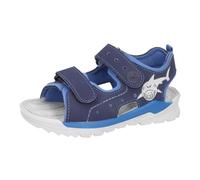RICOSTA Gamin Sandales Surf,Largeur: Normale (WMS),Lavable,Sandales d'extérieur,Chaussures de Loisirs,Velcro,Bleu (Nautic/Azur / 170),27 EU
