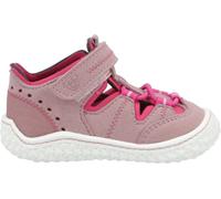 Ricosta Jerry 1700102310 Chaussures pieds nus, Girls, Sucre/Pink, mélange de matériaux,100% vegan - Chaussures pieds nus ENFANTS, Multicolore