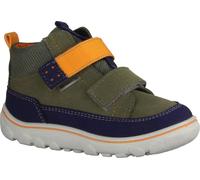 Ricosta Joko 4300102570 Chaussures barefoot, garçons, mélange de matériaux, océan/olive Chaussure basse - Chaussures barefoot ENFANT, Vert