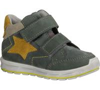Ricosta Kimi 2101802581 Chaussures pour enfants, garçons, chaussures basses, vert, imperméable, cuir - Chaussures de marche pour enfants taille 18 - 26, vert, cuir (buk/velour)