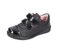 RICOSTA Lassie Baskets Grace,Largeur: Normale (WMS),Fermeture Velcro,Chaussure Basse,Chaussure de Sport,Velcro,Noir (Schwarz / 093),25 EU