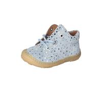 RICOSTA Lassie Chaussures Premiers Pas Dots,Largeur: Normale (WMS),Semelle intérieure Amovible,Bottes à Lacets,Cuir,Booties,Bleu (Arctic / 130),23 EU