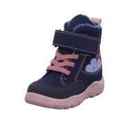 RICOSTA Milli Bottes pour fille Chaussures d'apprentissage de la marche pour enfant Largeur : large, semelle lâche, Sympatex, clignotant, Nautic 170, 24 EU Large