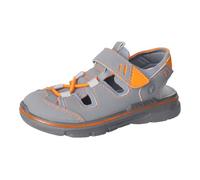 RICOSTA Sandales Byron pour filles et garçons - Sandales lavables pour enfant, Gris graphite 490, 34 EU
