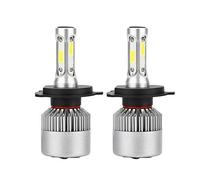 Ricoy H4 HB2/9003 Paire d'ampoules LED 9-36 V 120 W 12 900 lm pour conversion de phare Blanc xénon