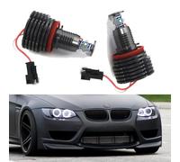 Ricoy Pour E60 E61 E90 E92 E70 E71 E82 E89 1 3 5 série X5 X 6 Z4 4 côtés 40w H8 Led light angel eyes halo ring bulbs Error Free