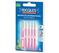 Ricqles Brossettes Interdentaires Réutilisables 0,6mm 5 unités