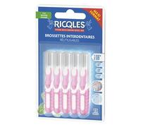 Ricqles Brossettes interdentaire réutilisables 0,6mm, 15 unités