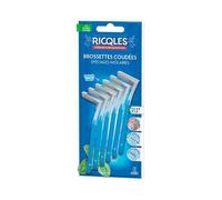 Ricqles Brossettes Interdentaires Coudées Spéciales Molaires 6 Pièces