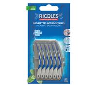Ricqles Brossettes interdentaires souples & ergonomiques, 30 unités
