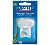 Ricqles Fil Dentaire Expansible 40m Goût Mentholé