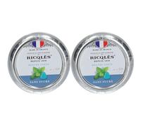 Ricqlès Pastilles à la Menthe Forte Sans Sucre Pastille(S) À Sucer 2x45 g