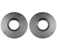 Ricreo Jeu de Cache-disques pour 4 Lames Compatible avec Mammotion Luba 1/2-5000/3000/1000 Coque pour disques de Porte Lames - Couvercle de Bride Réduit l'accumulation d'herbe (Protection des Lames)