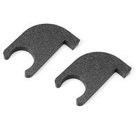 Ricreo Paire de serrures de sécurité pour lucarnes compatibles avec Dometic Mini Heki 400 x 400 mm | Bloque Hublot Camper et Caravan | Fermeture anti-ouverture pendant la conduite