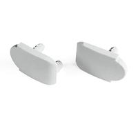 Ricreo Paire de supports pour rideaux compatibles avec Velux V21 V22 Pick & Click Montage sans trous pour fenêtres CK FK MK PK SK UK Rideaux occultants plissés Rouleau