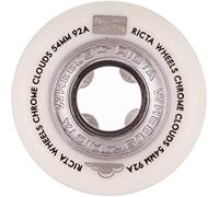 Ricta Chrome Clouds Black 92a Skateboard Wheel 54mm Black