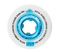 Ricta Chrome Clouds Blue 78a Skateboard Wheel 54mm Blue