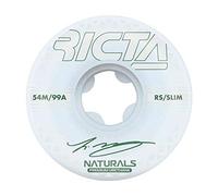 Ricta Wheels Mccoy Reflective NTRL Slim 99a Roues de Skateboard Unisexe, Blanc, 54 mm