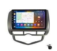 RICUSHN Voiture Stéréo Radio Android 14 pour H-Onda Jazz City 2002-2007 GPS Navigation 2 DIN 9" Lecteur Vidéo Multimédia Intégré DSP FM BT WiFi SWC Carplay Caméra Arrière,M150s