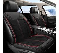 RIDAEX 12V été Refroidissement siège de Voiture Coussin Ventilation Ventilateur Coussin véhicule climatisation réfrigération conducteur siège Housse de Coussin,Black