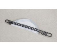 RIDAEX 15cm 20cm 25cm 30cm Extension Sac Chaîne DIY 9mm Or, Argent, Pistolet Noir Courtes Chaînes en Métal pour Prolonger Votre Sangle De Sac