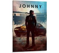 RIDAEX Affiches et impressions 50 * 70cm Senza Cornice Johnny Lawrence Auto Cultura Leggende Poster dell'automobile e arte della parete Arredamento moderno della camera da letto della famiglia