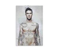 RIDAEX Affiches et impressions 60 * 80cm Senza Cornice Adam Levine Poster Tela Wall Art Stampa Camera Decoro Estetica per Camera da letto Casa Living