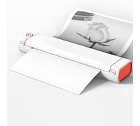 RIDAEX Maison Bluetooth sans Fil Portable Petit Mini Papier de Test de devoirs Bureau sans Encre Portable A4 Thermique Mauvaise Question imprimante,D