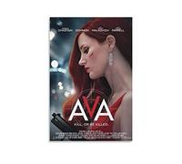 RIDAEX Peinture d'art de mur de toile 30 * 50cm Senza Cornice Ava Movie Posters Wall Art for Office Home Decor Bedroom Decoration Gift