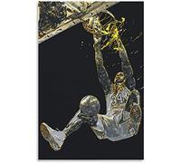 RIDAEX Peinture Impression sur Toile 60 * 90cm Senza Cornice SHAQUILLE O NEAL Classic Basketball Print Wall Art Prints Modern Home Decor for Family Bedroom