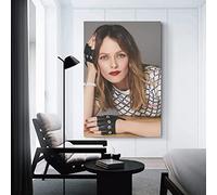 RIDAEX Tableau Toile Decoration 50 * 70cm Senza Cornice Vanessa Paradis per gli uomini donne stampa fotografica moderna famiglia camera da letto decor poster