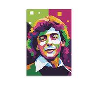 RIDAEX Toile Oeuvre Peinture 60 * 80cm Senza Cornice Barry Manilow Poster Decorazione Soggiorno Camera da letto Pittura