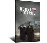 RIDAEX Toile Oeuvre Peinture 60 * 80cm Senza Cornice Poster del film House of Cards Ufficio moderno Famiglia Camera da letto Decor Poster Gift Wall