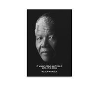 RIDAEX Toile Peinture 30 * 50cm Senza Cornice Nelson Mandela-150 Tela decorativa Wall Art Soggiorno Poster Camera da letto