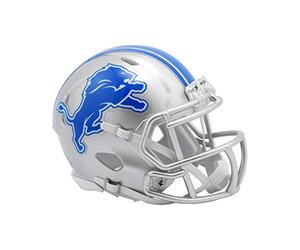 Riddell Detroit Lions Casque Réplique Mini Speed Style Unisexe, Couleur de l'équipe, Taille Unique