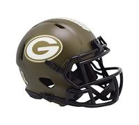 Riddell Green Bay Packers NFL Salute to Service Speed Mini Casque Taille M