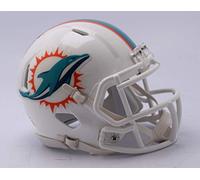 Riddell Miami Dolphins Casque Réplique Mini Speed Style 2018 Unisexe, Couleurs de l'équipe, Taille Unique