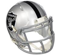 Riddell Mini casque Speed – Réplique NFL Raiders Unisexe Taille unique