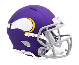 Riddell Mini Football Casque - NFL Minnesota Vikings Tribute