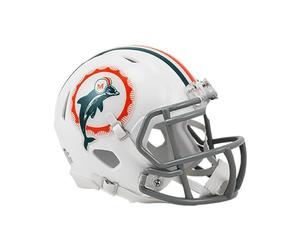 Riddell Mini Football Casque - NFL Speed Miami Dolphins 1972