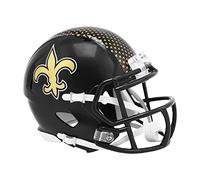 Riddell Mini Football Casque on-Field New Orleans Saints